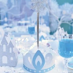 Winter Princess Wands- 12 Pc. -Halloween Costumes Trunk or Treat Shop winter princess wands 12 pc 13909456 a02